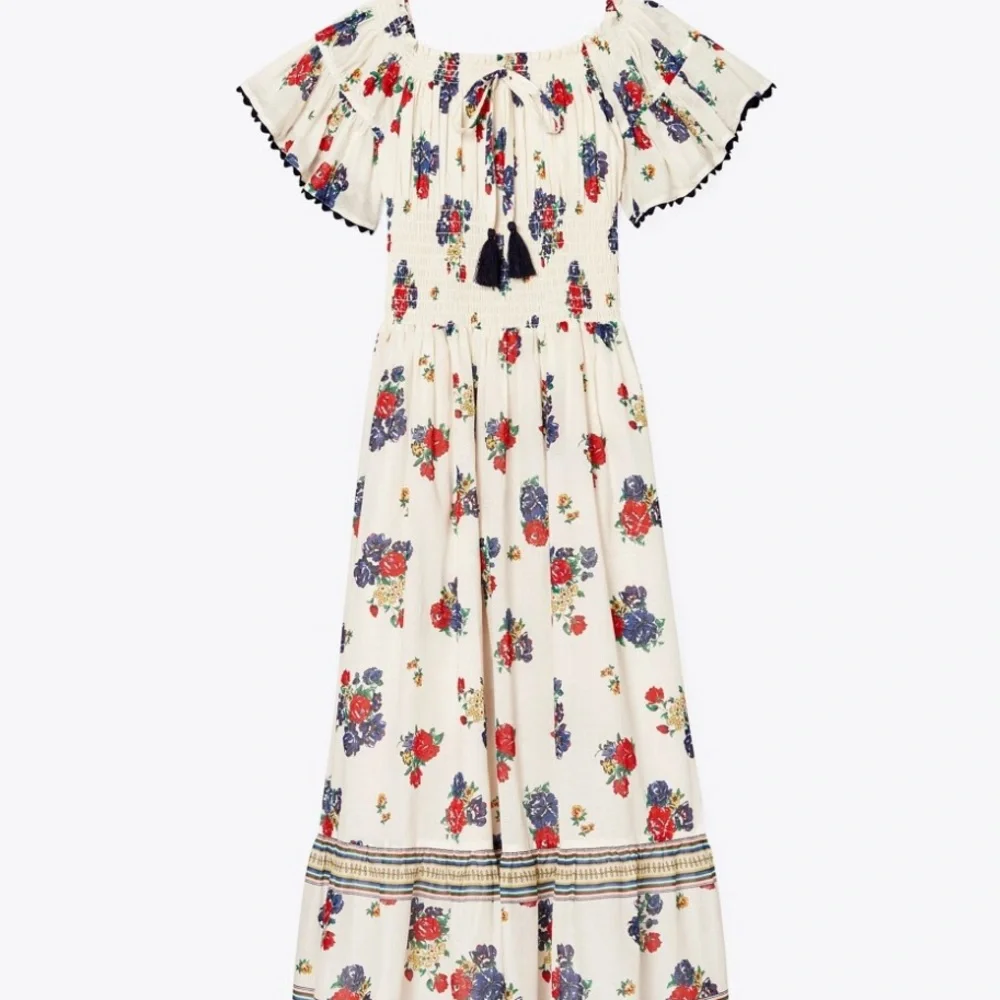 Tory Burch Meadow Folly Cotton Floral Dress